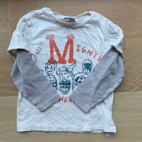 Gap kids graphic long sleeve size 4 - Picture 1 of 4